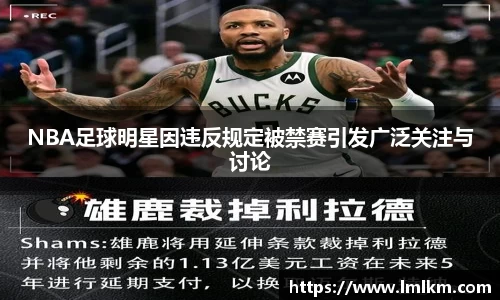 NBA足球明星因违反规定被禁赛引发广泛关注与讨论